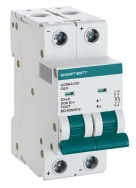 Модульный автоматический выключатель SMARTWATT PDE LCB63H-DC-C1/2, 1 А, 2P, кривая C, 10 кА