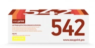 Картридж EasyPrint LH-542 U (CB542A) для HP CLJ CP1215, CP1515, CP1525, CM1415, Pro 200 M251, M276, Canon 716Y (1800 стр.) желтый, с чипом