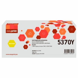 Тонер-картридж EasyPrint LK-5370Y (TK-5370Y) для Kyocera ECOSYS PA3500cx/MA3500cix/MA3500cifx (5000 стр.) желтый, с чипом