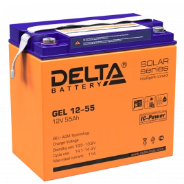GEL 12-55 Delta Аккумуляторная батарея
