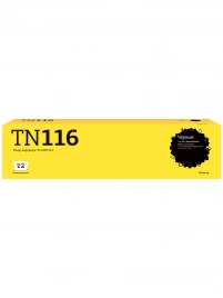 Тонер-картридж T2 TC-MTN116 (TN-116) для Konica-Minolta BizHub 164, 165, 185 (11000 стр.) с чипом