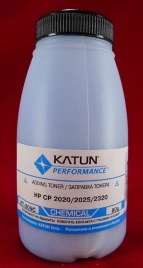 Тонер HP CP 2020/2025/CM2320/M351/M375/M451/M475 Cyan, химический (фл. 80г) Katun фас. России