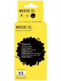 Картридж T2 IC-CCLI-451BK (CLI-451BK XL) для Canon PIXMA iP7240, MG5440, 6340, MX924, черный, с чипом