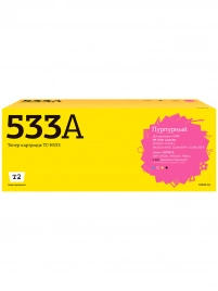 Картридж T2 TC-H533 (CC533A) для HP Color LaserJet CP2025, CM2320n, Canon 718M (2800 стр.) Пурпурный, с чипом