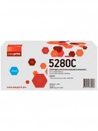 Лазерный картридж EasyPrint LK-5280C (TK-5280C) для Kyocera ECOSYS P6235cdn, M6235cidn, M6635cidn (11000 стр.) голубой, с чипом