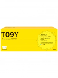 Картридж T2 TC-CT09Y (T09 Y) для Canon i-SENSYS X C1127P, C1127i, C1127iF (5900 стр.) желтый, с чипом