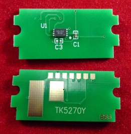 Чип для Kyocera Ecosys P6230cdn/M6230cidn/M6630cidn (TK-5270Y) Yellow, 6K ELP Imaging®