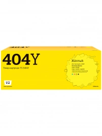 Картридж T2 TC-S404Y (CLT-Y404S) для Samsung Xpress SL-C430, C430W, C480, C480W, C480FW (1000стр.) желтый, с чипом
