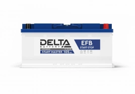 DELTA START MASTER 105 Ah EFB стартерная аккумуляторная батарея