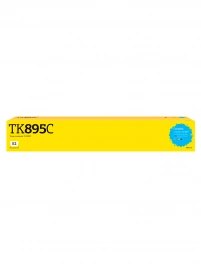Тонер-картридж T2 TC-K895C (TK-895C) для Kyocera FS-C8020, C8025, C8520, C8525 (6000 стр.) голубой, с чипом