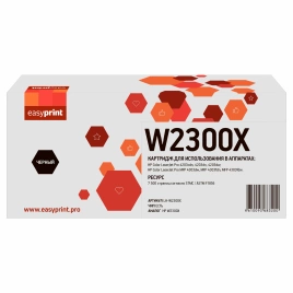 Картридж EasyPrint LH-W2300X (W2300X) для HP CLJ Pro 4203/MFP 4303 (7500 стр.) черный, с чипом