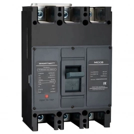 Автоматический выключатель в литом корпусе SMARTWATT PDE HCB630N-DC-500/3, 500 А, 3P, 40 кА