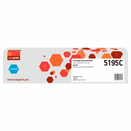 Тонер-картридж EasyPrint LK-5195C (TK-5195C) для Kyocera TASKalfa 306ci/307ci/308c (7000 стр.) голубой, с чипом