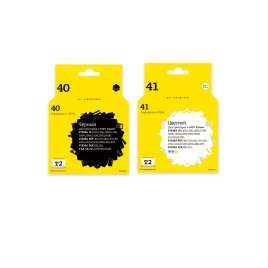 Комплект картриджей T2 IC-CPG-40+CL-41_MP (PG-40) для Canon: PG-40/CL-41, черный + цветной