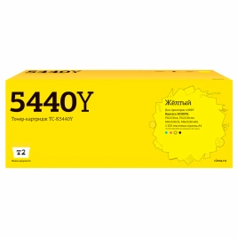 Тонер-картридж T2 TC-K5440Y (TK-5440Y) для Kyocera ECOSYS PA2100cx/PA2100cwx/MA2100cfx/MA2100cwfx (2200 стр.) желтый, с чипом
