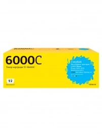 Тонер-картридж T2 TC-X6000C (106R01631) для Xerox Phaser 6000, 6010, WC6015 (1000 стр.) голубой, с чипом