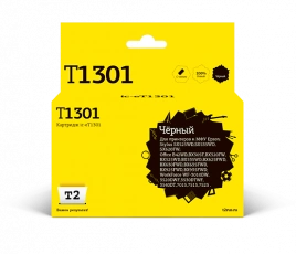 Картридж T2 IC-ET1301 (T13014010) для Epson Stylus SX525WD, Office B42WD, WF7015, 7515, черный, с чипом