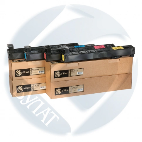Тонер-картридж HP Color LJ CP6015 /CM6030MFP CB383A M (21k). БУЛАТ s-Line (восстановленный) фото 1