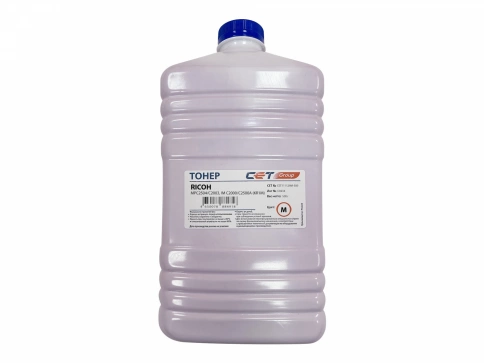 Тонер KR1M 841927/842313 для RICOH MPC2504/C2003, IM C2000/C2500A (CET) Magenta, 500г/бут, (унив.), CET111129M-500 фото 1