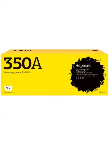 Картридж T2 TC-H350 (CF350A) для HP LaserJet Pro M176n MFP, M177fw MFP (1300 стр.) черный, с чипом фото 1
