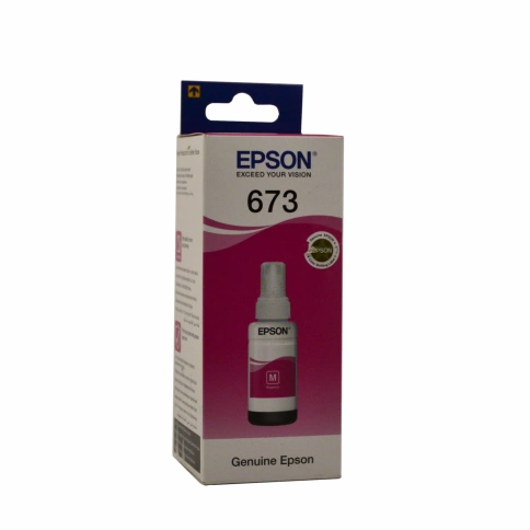 Чернила оригинальные Epson T6733 (L800/1800), 70 мл, Magenta фото 1
