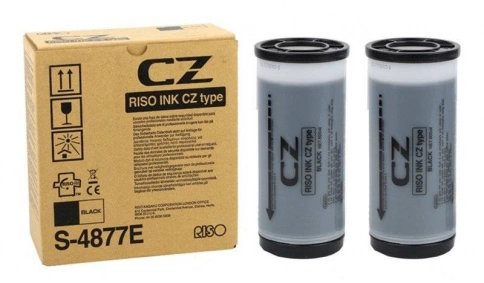 Краска RISO CZ Черная (800мл) (o) ( ПРОДАВАТЬ КРАТНО ДВУМ ШТУКАМ!!!) фото 1