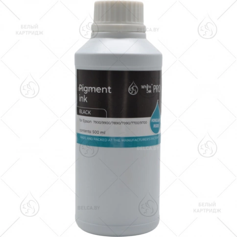 Чернила Epson 7900/9900/7890/7990/7700/9700 (Pigment), 500 мл., Photo Black, Hongsam фото 1