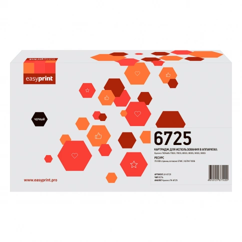 Лазерный картридж EasyPrint LK-6725 (TK-6725) для Kyocera TASKalfa 7002i, 7003i, 8002i, 8003i, 9002i, 9003i, черный, с чипом фото 1