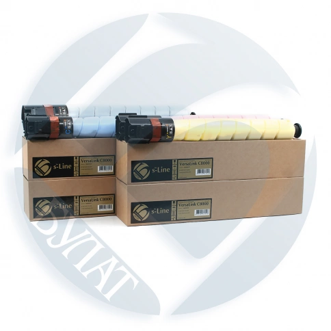 Тонер-картридж Xerox VersaLink C8000 106R04054 (16.5k) Cyan БУЛАТ s-Line фото 1