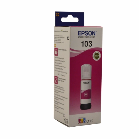 Чернила оригинальные Epson 103 (L3100/L3110/L3150), 65мл, Magenta фото 1