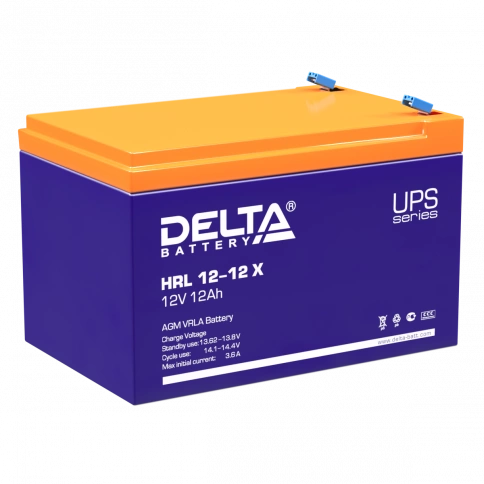 HRL 12-12 X Delta Аккумуляторная батарея фото 1