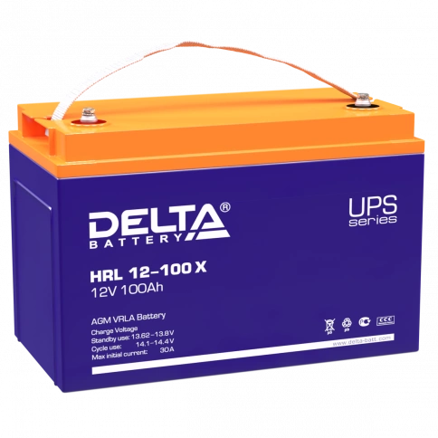 HRL 12-100 X Delta Аккумуляторная батарея фото 1