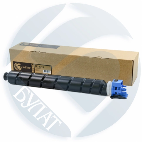 Тонер-картридж Kyocera TASKalfa 5052ci TK-8515 (20k) Cyan БУЛАТ s-Line фото 1