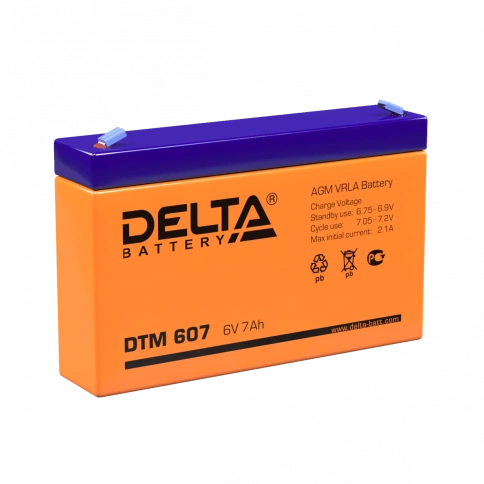DTM 607 Delta Аккумуляторная батарея фото 1