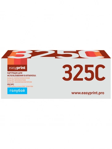 Картридж EasyPrint LB-325C (TN-325C) для Brother HL-4140, 4150, 4570, DCP-9055, 9270, MFC-9460, 9465, 9970 (3500 стр.) голубой фото 2