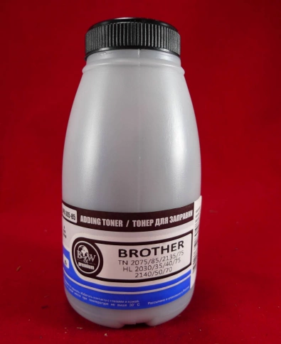 Тонер Brother TN 2075/85/2135/75 HL 2030/35/40/75/2140/50/70 (фл. 85г) B&W Premium Tomoegawa фас.Россия фото 1