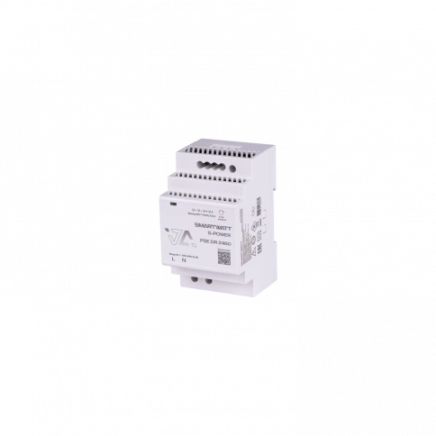 Импульсный блок питания SMARTWATT PSE DR 2460 S-POWER, 24 В, 60 Вт, 2,5 А фото 1