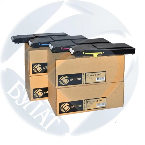 Тонер-картридж Xerox Phaser 6600 /WC 6605 106R02235 (6k) Yellow БУЛАТ s-Line фото 1
