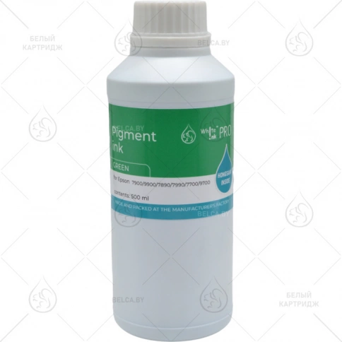 Чернила Epson 7900/9900/7890/7990/7700/9700 (Pigment), 500 мл., Green, Hongsam фото 1