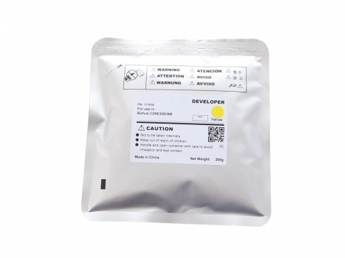 Девелопер для KONICA MINOLTA Bizhub C258/C308/C368 (CET) Yellow, 200г, 600000 стр., CET171018 фото 1