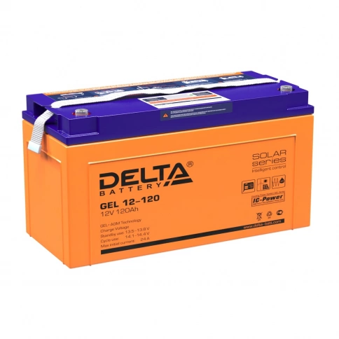 GEL 12-120 Delta Аккумуляторная батарея фото 1