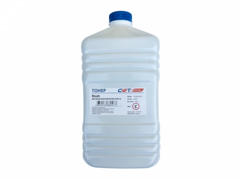Тонер HT8-C (CPT) для RICOH MPC2011/C2004/C2504/C3003/C307, IMC3000 (Japan) Cyan, 500г/бут, (унив.), CET8524C500 фото 1