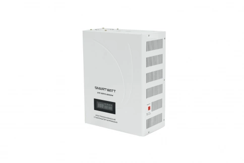 Электромеханический стабилизатор напряжения SMARTWATT AVR SERVO 8000SW фото 1
