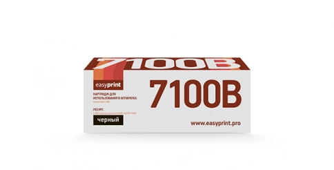 Тонер-картридж EasyPrint LX-7100B (106R02612) для Xerox Phaser 7100 (1шт. x 5000 стр.) черный, с чипом фото 1