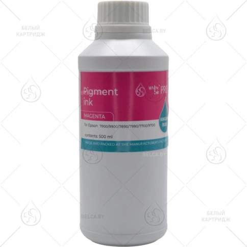 Чернила Epson 7900/9900/7890/7990/7700/9700 (Pigment), 500 мл., Magenta, Hongsam фото 1