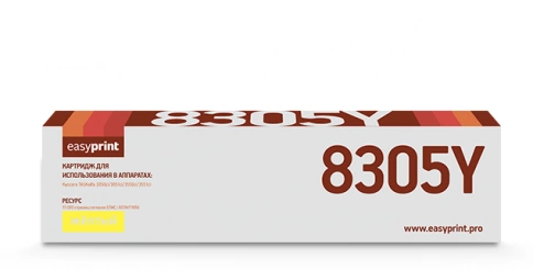 Тонер-картридж EasyPrint LK-8305Y (TK-8305Y) для Kyocera TASKalfa 3050ci, 3051ci, 3550ci, 3551ci (15000 стр.) желтый, с чипом фото 1