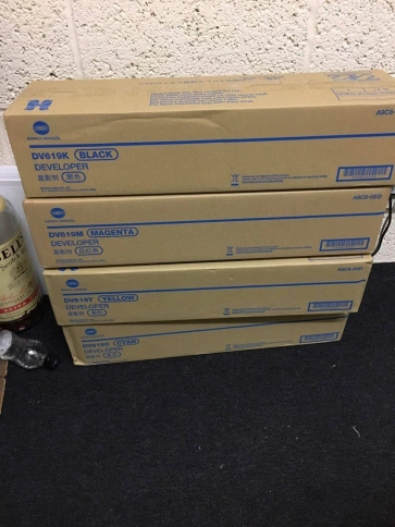 Блок проявки Konica-Minolta bizhub C458/C558/C658 синий DV-619C A9C80KD фото 1