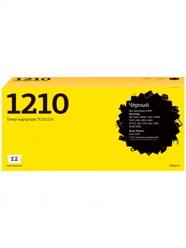 Картридж T2 TC-S1210 (MLT-D1210D3) для Samsung ML-1010, 1210, 1250, SF-5100, Xerox Phaser 3110, 3210 (2500 стр.) фото 1