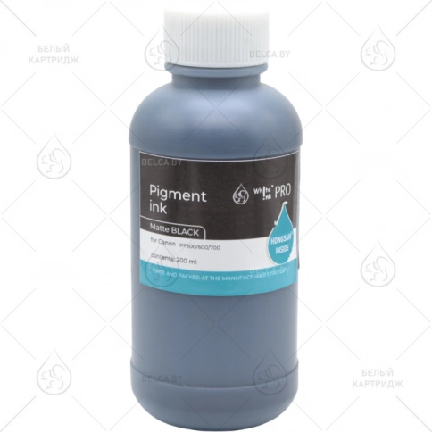 Чернила Canon IPF500/600/700 (Pigment), 200 мл., Black Matte, Hongsam фото 1