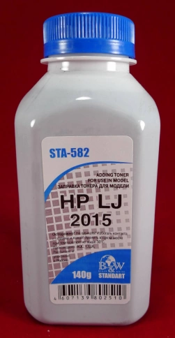Тонер HP LJ 2015/ 2014/ 2727 (фл. 140г) B&W Standart фас России фото 1
